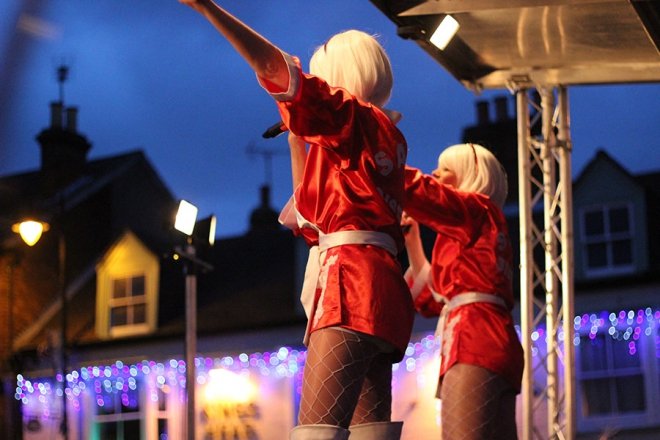 Promo Santas Singers Christmas Vocal Duo Hertfordshire